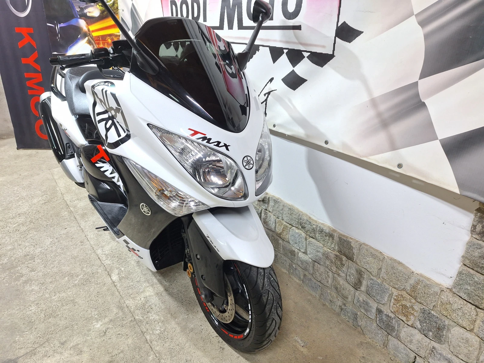 Yamaha T-max 500i / White Max* * *  - изображение 10