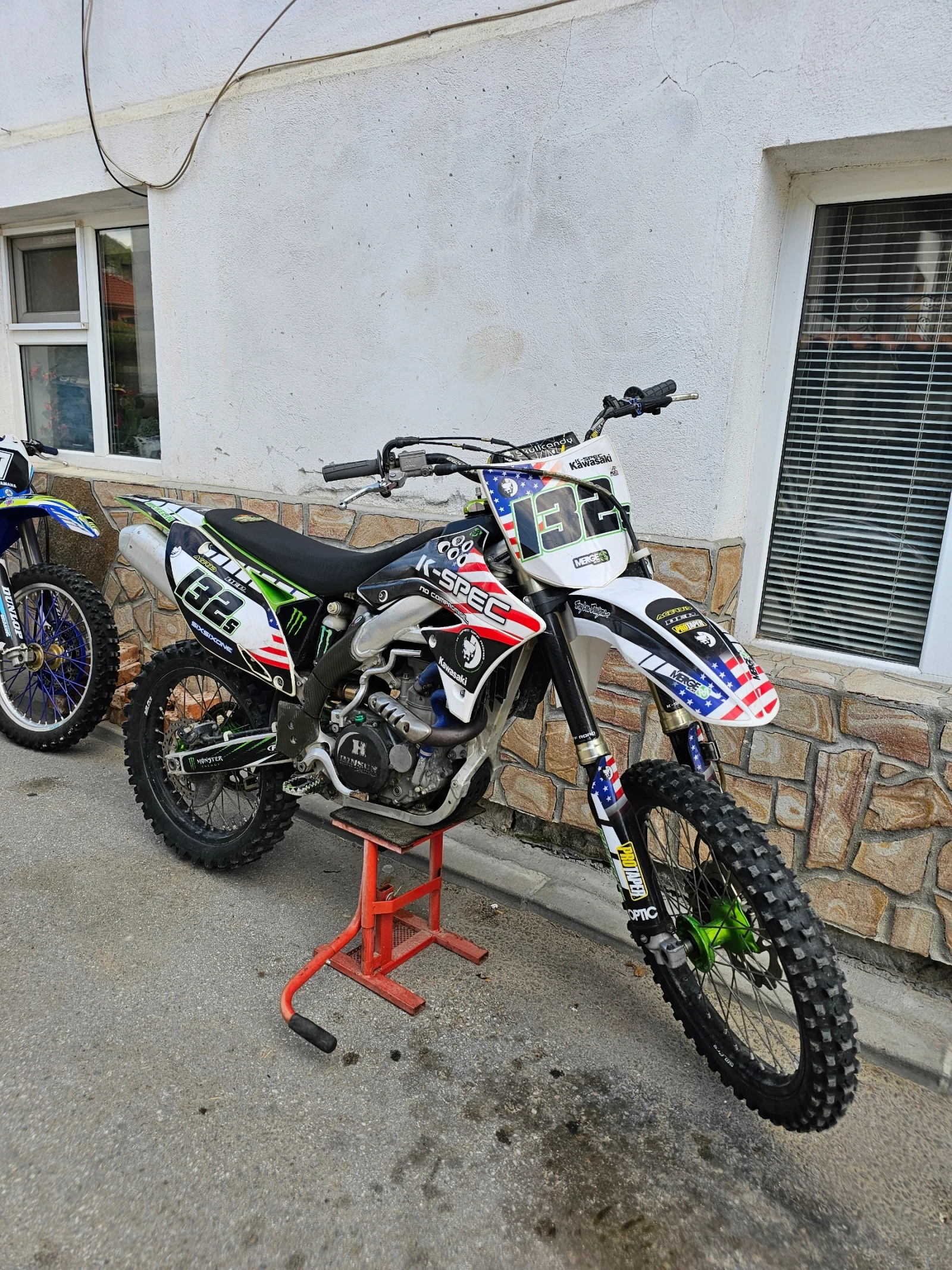 Kawasaki Kx Kawasaki kxf450i 2015 ТОП състояние  - изображение 2