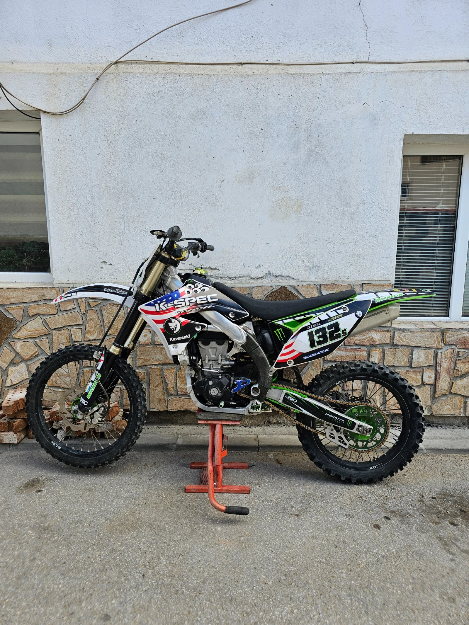 Kawasaki Kx Kawasaki kxf450i 2015 ТОП състояние  - изображение 5
