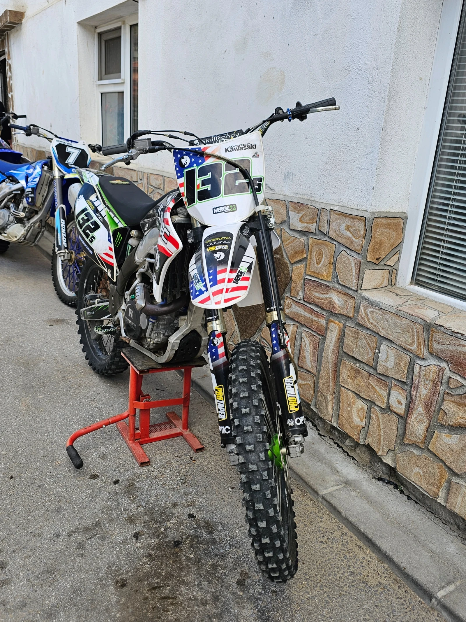 Kawasaki Kx Kawasaki kxf450i 2015 ТОП състояние  - изображение 3