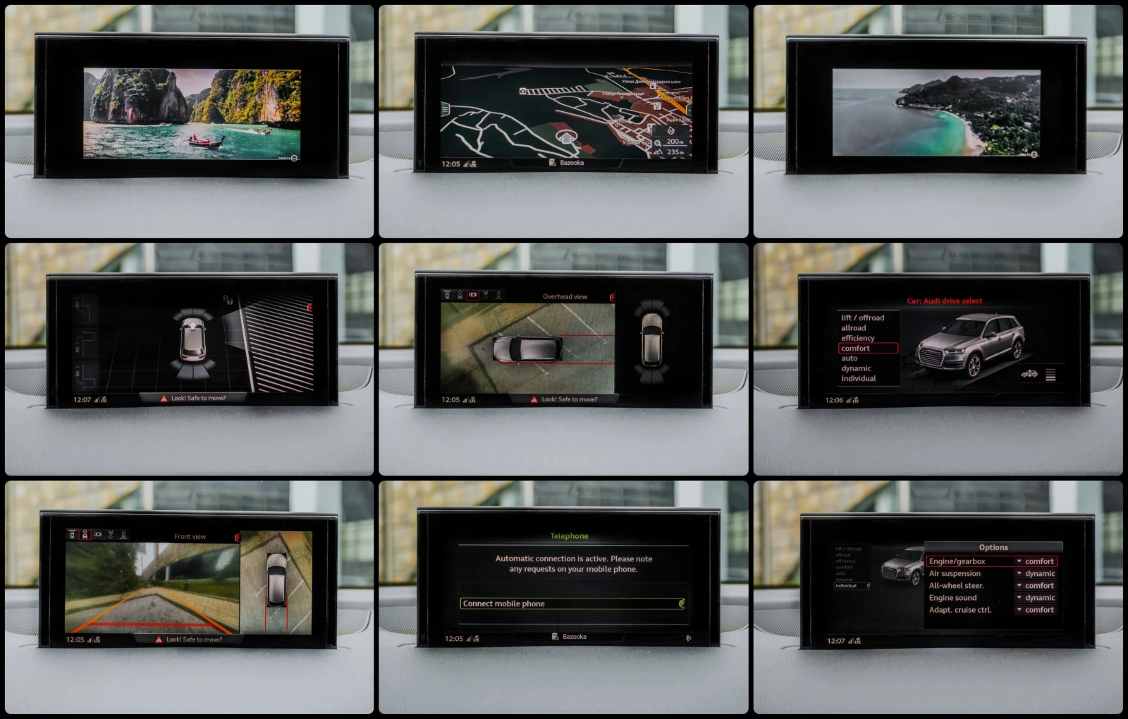 Audi SQ7 4.0TDI* BI-TRUBO* 3xTV* PANO* FULL* 7-МЕСТЕН* , снимка 16 - Автомобили и джипове - 54001406