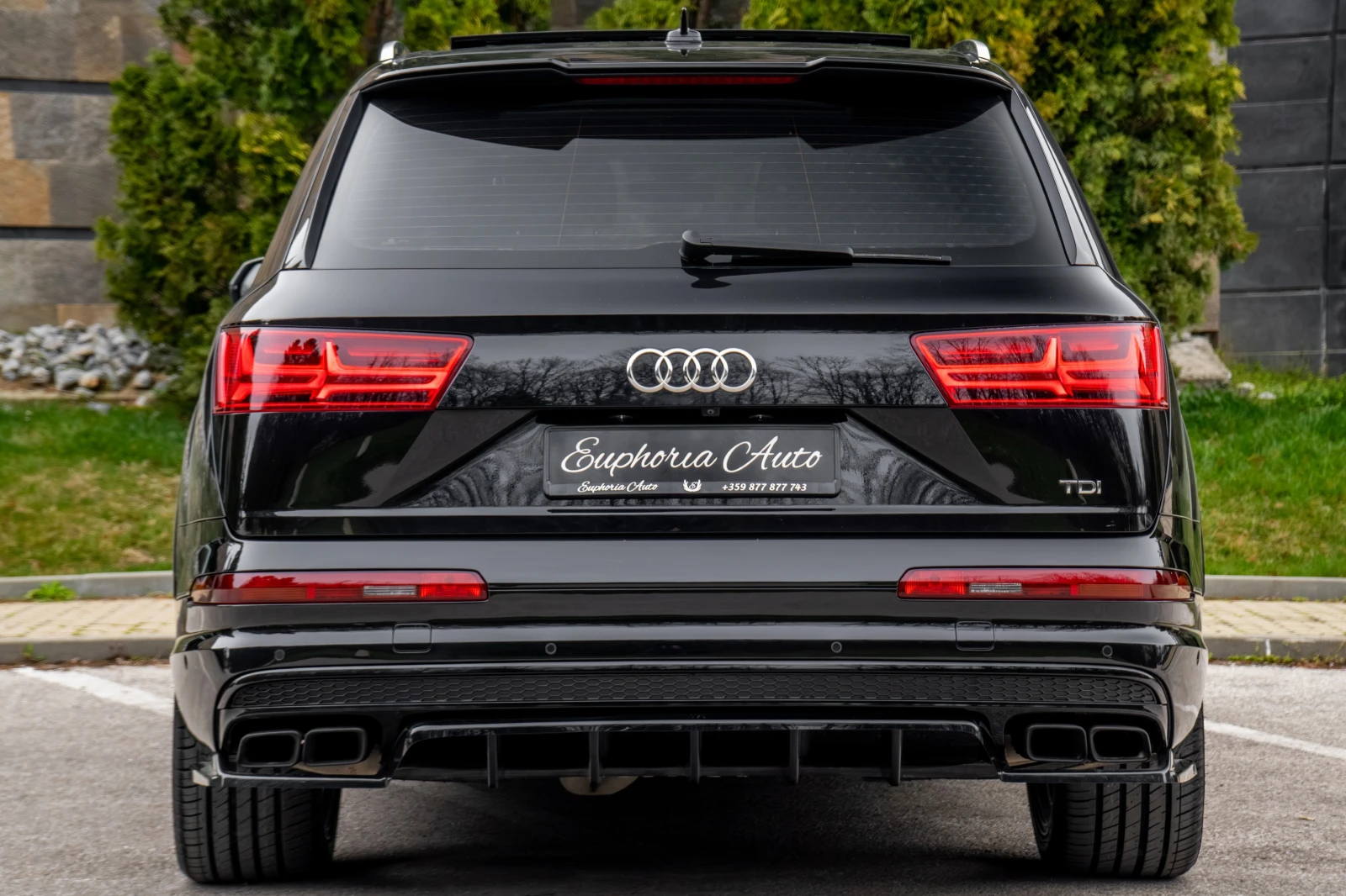 Audi SQ7 4.0TDI* BI-TRUBO* 3xTV* PANO* FULL* 7-МЕСТЕН* , снимка 4 - Автомобили и джипове - 54001406