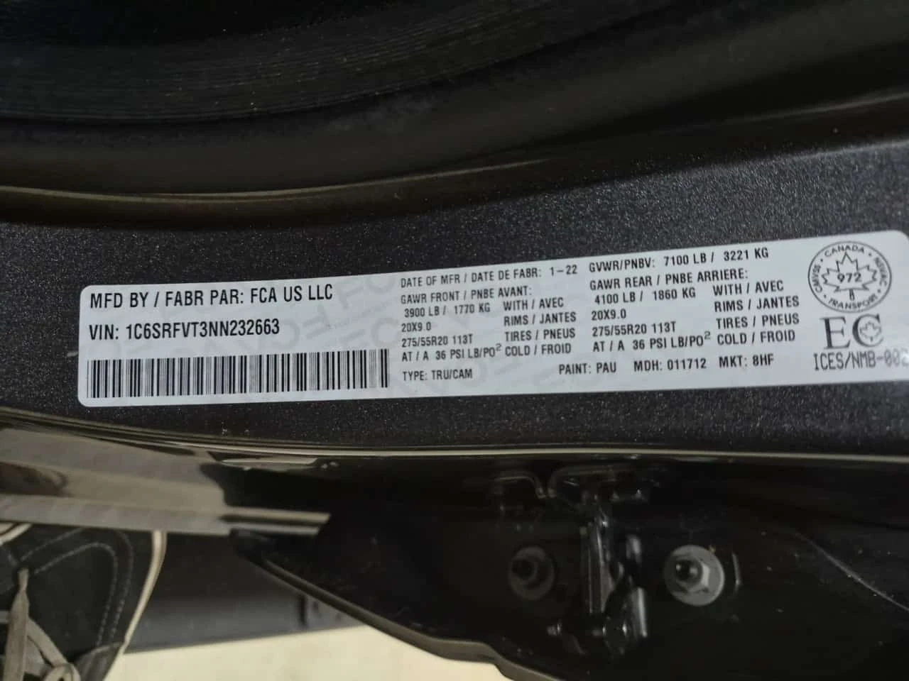 Dodge RAM 1500 5.7L SPORT CREW CAB SHORT BED , снимка 16 - Автомобили и джипове - 55472252