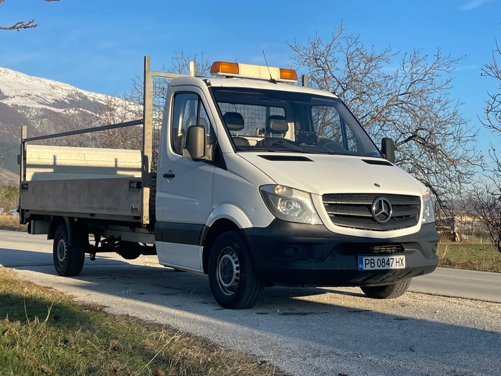 Mercedes-Benz Sprinter 313 CDI Бордови Падащ Борд - изображение 3