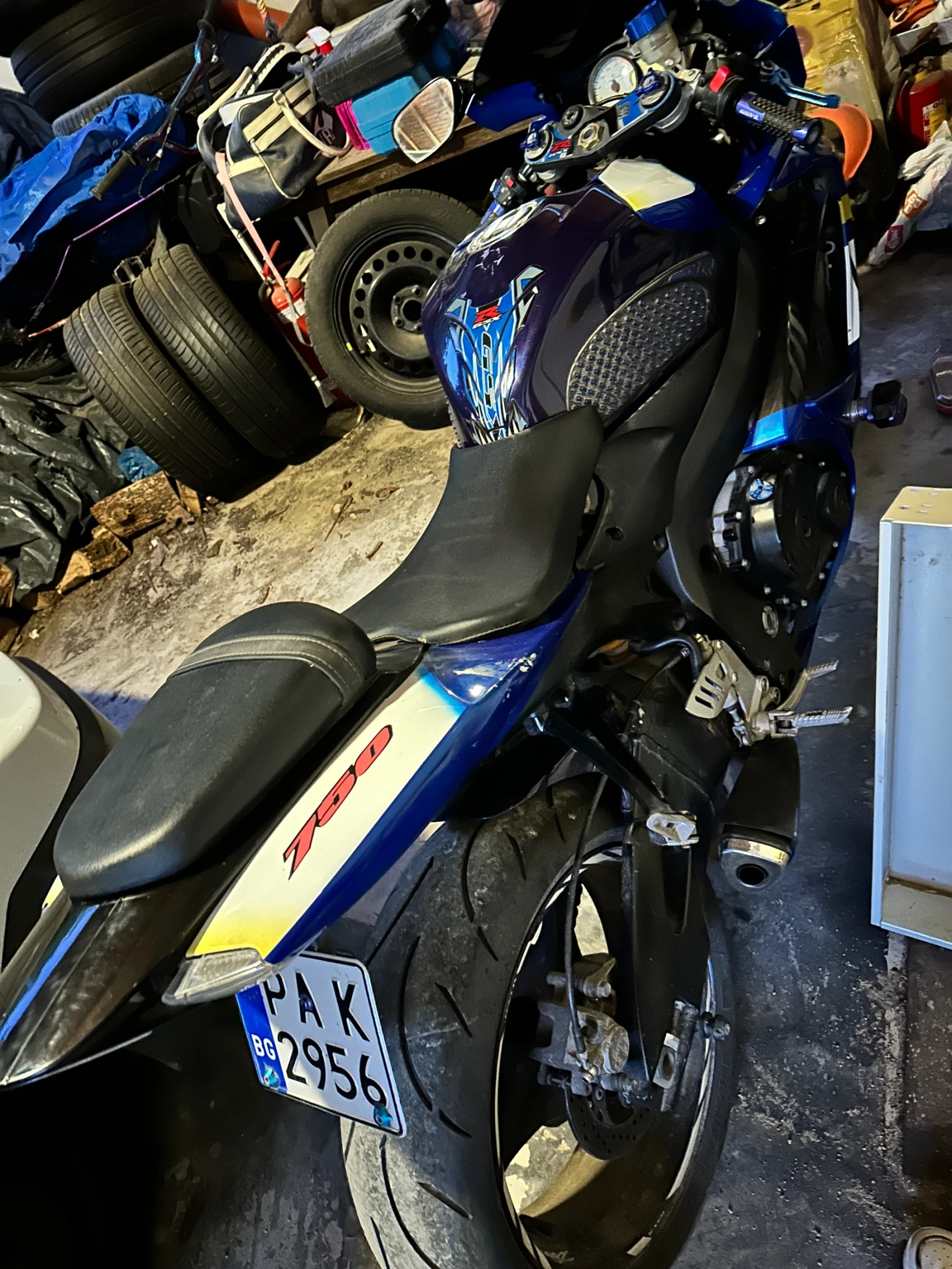 Suzuki Gsx 750 R, снимка 4 - Мотоциклети и мототехника - 55041219