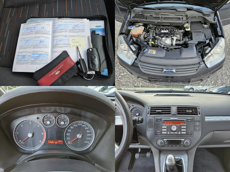 Ford C-max 1.6 TDCI 90кс.FACELIFT, снимка 17 - Автомобили и джипове - 47634736