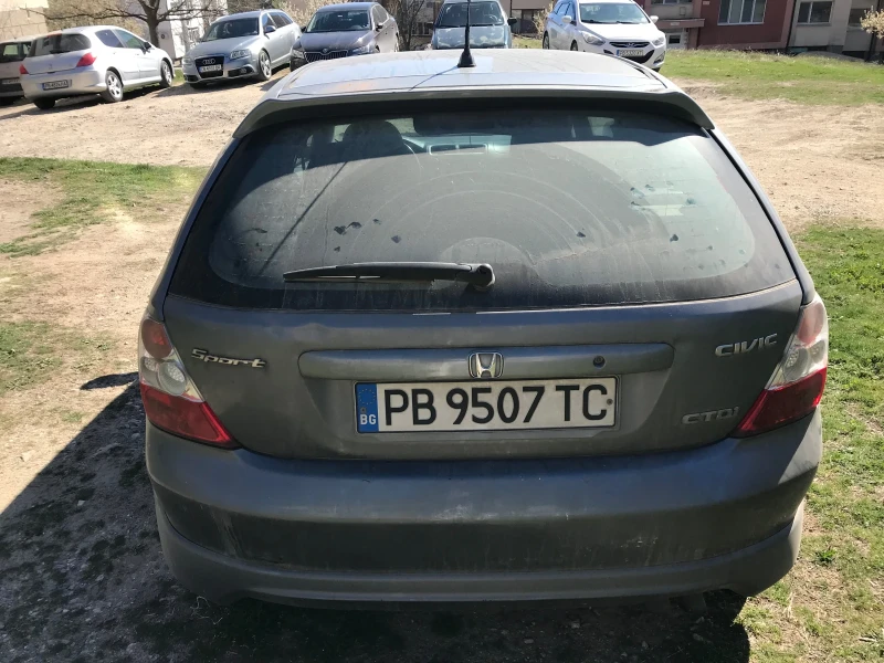 Honda Civic 1.7 ctdi SPORT, снимка 7 - Автомобили и джипове - 49652174