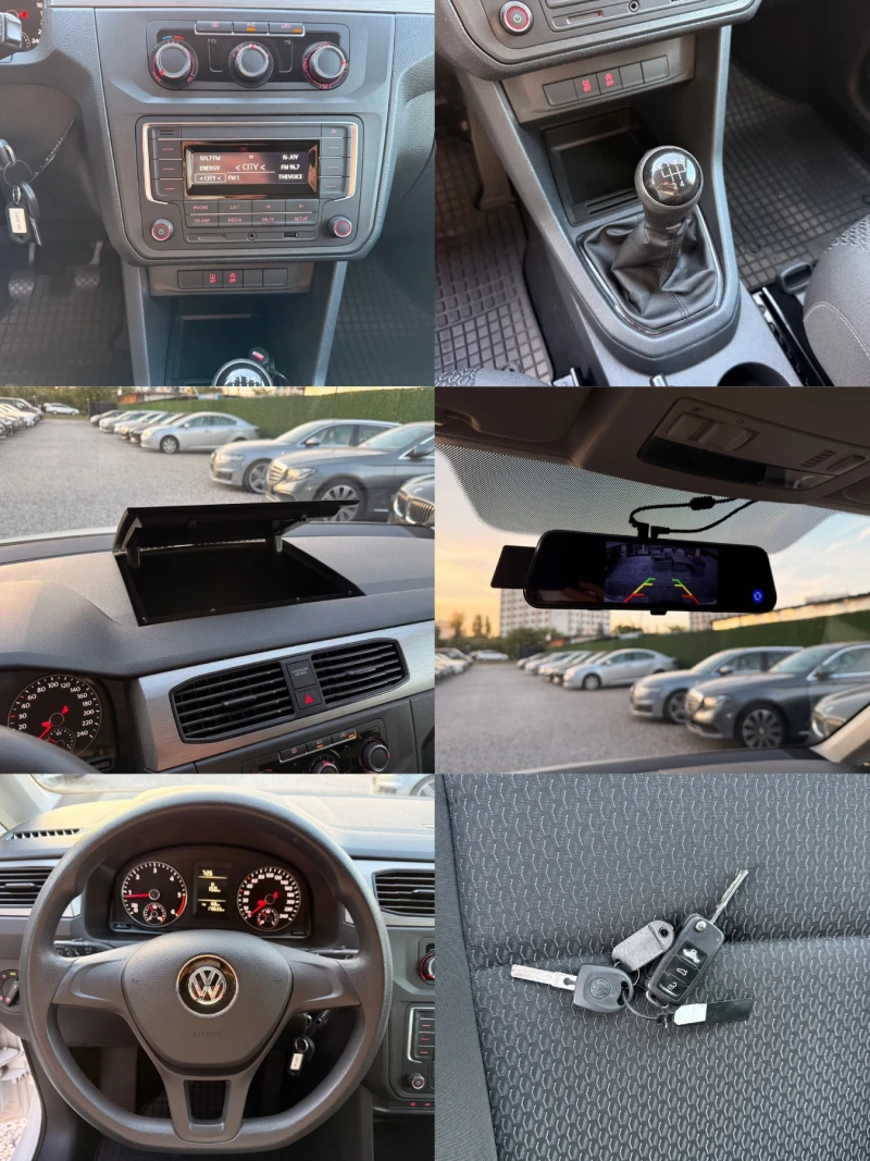 VW Caddy 2.0TDI/102hp/4+ 1/, снимка 14 - Автомобили и джипове - 51642959