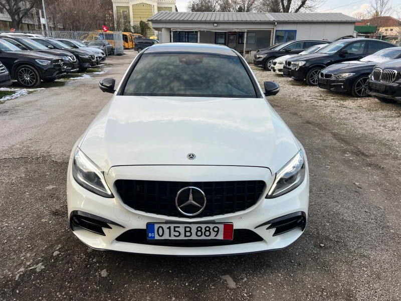 Mercedes-Benz C 220 AMG,  9G, 4-MATIK, BURMESTER, 360, снимка 2 - Автомобили и джипове - 52939226