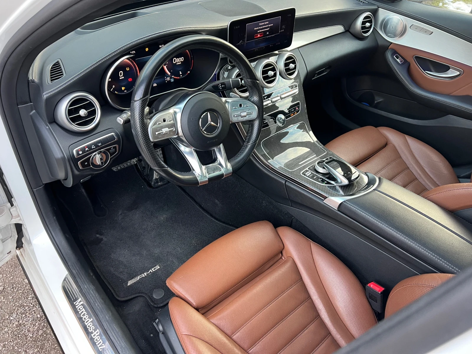 Mercedes-Benz C 220 AMG,  9G, 4-MATIK, BURMESTER, 360 - изображение 9