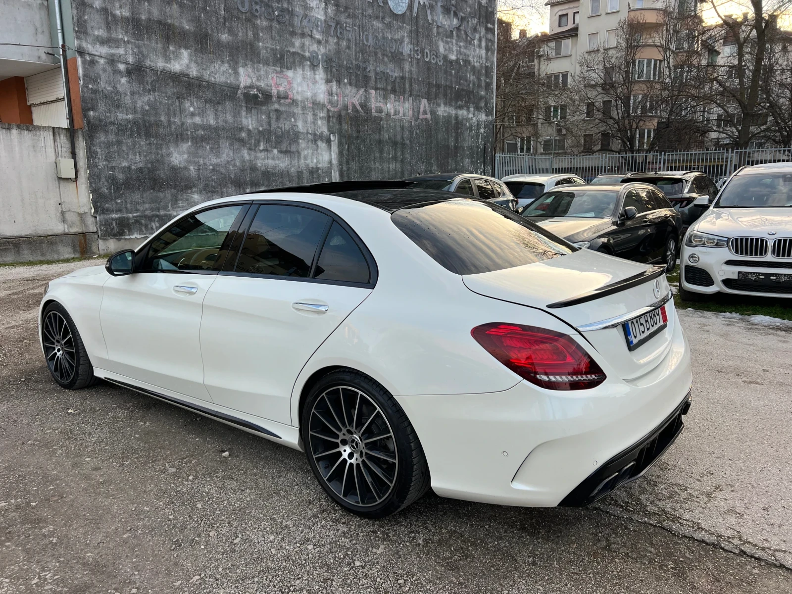 Mercedes-Benz C 220 AMG,  9G, 4-MATIK, BURMESTER, 360 - изображение 6