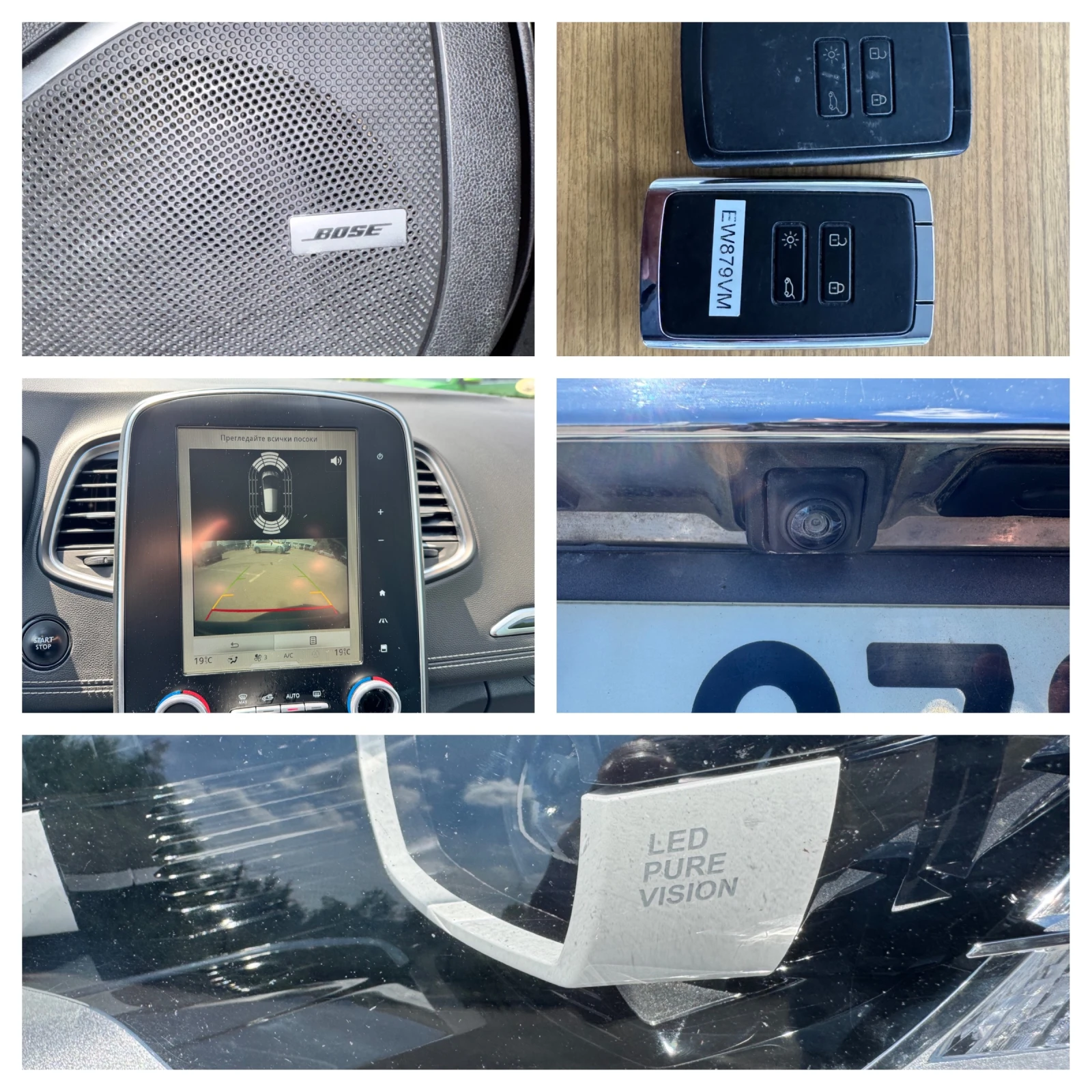 Renault Scenic 1.6dCI-160-EDC7-NAVI-камера-кожа-2018, снимка 17 - Автомобили и джипове - 54623437