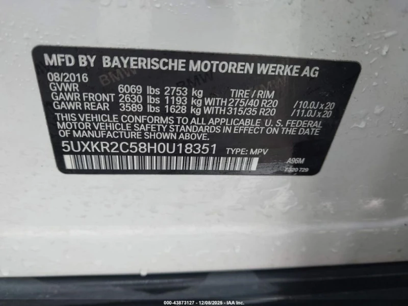 BMW X5 * SDRIVE35I * CARFAX * БЕЗ ПЪРВОНАЧАЛНА ВНОСКА, снимка 9 - Автомобили и джипове - 52924448