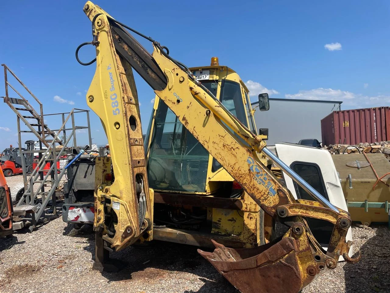 Багер Case 580 Super K, снимка 1