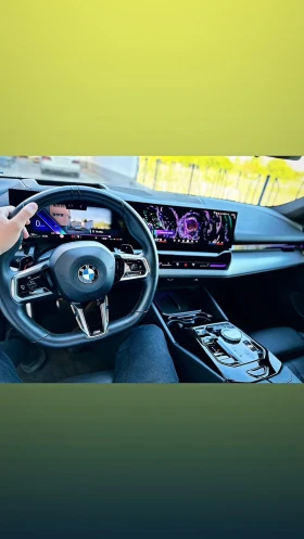 BMW 520 M-Pack PRO* Iconic Glow* ГАРАНЦИЯ до 2027 г. , снимка 7