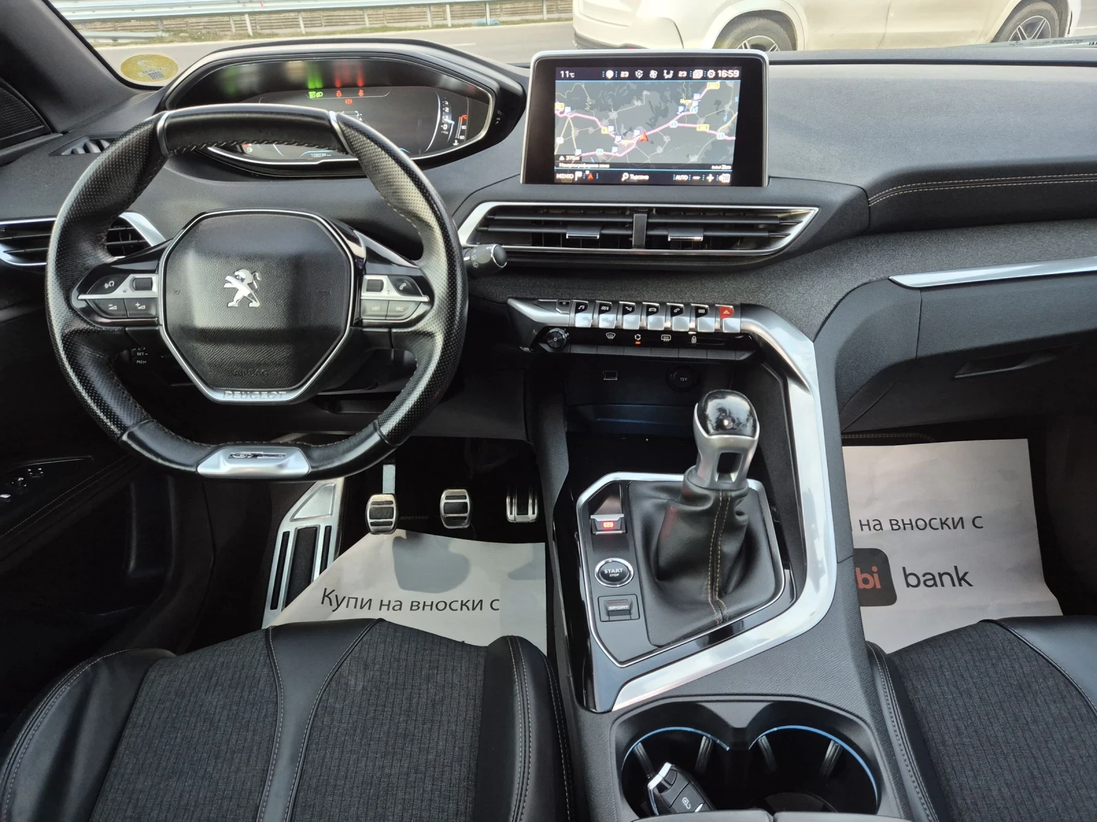 Peugeot 3008 GT LINE/NAVI/KAMERA, снимка 13 - Автомобили и джипове - 53731023