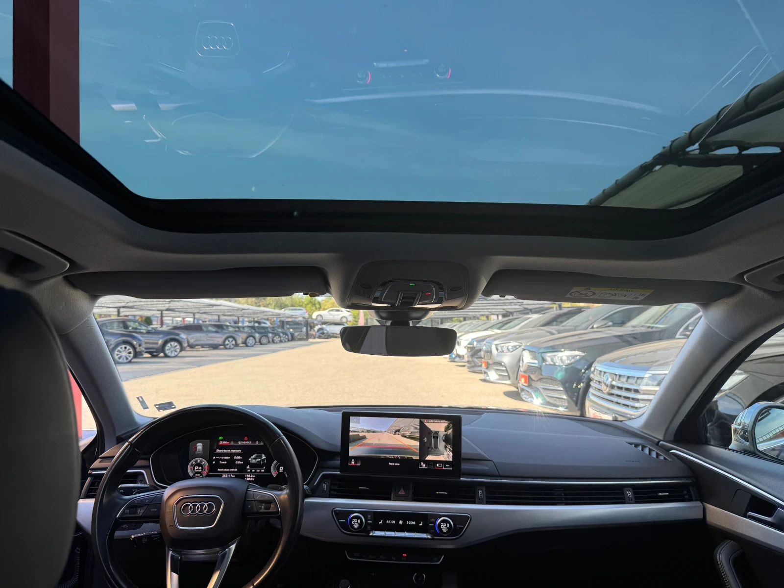 Audi A4 2.0D /S-LINE-КОЖА-360'-AUT-PANO-ЕКСТРИ-ОБСЛУЖЕ, снимка 12 - Автомобили и джипове - 56334554