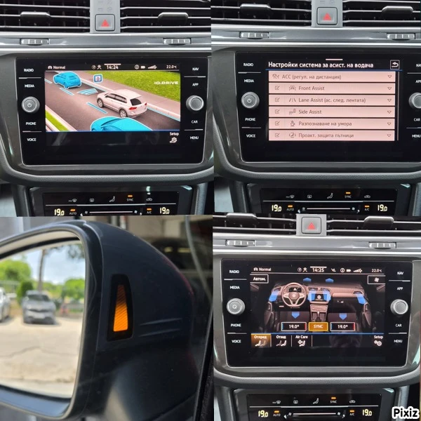 VW Tiguan 4 Motion/2.0 TDI/7 DSG/LED/Face/Dolphin grey, снимка 16 - Автомобили и джипове - 54837303