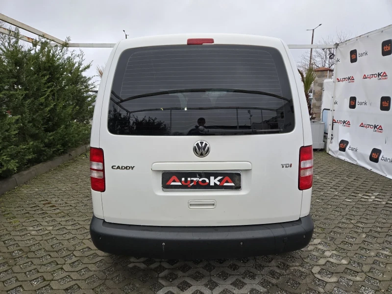VW Caddy 1.6TDI-102кс= ПЪТНИЧЕСКИ= КЛИМАТИК, снимка 4 - Автомобили и джипове - 53500227
