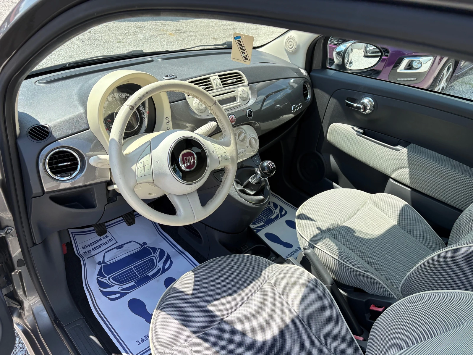 Fiat 500 1.2i Панорама, снимка 8 - Автомобили и джипове - 49223999