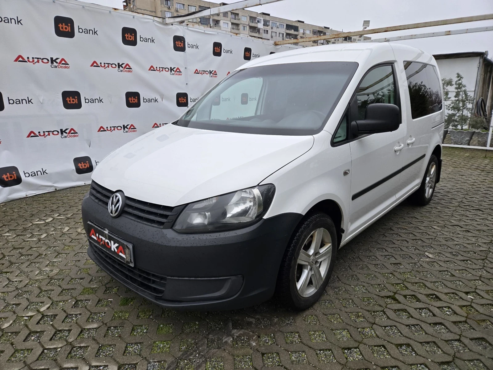 VW Caddy 1.6TDI-102кс= ПЪТНИЧЕСКИ= КЛИМАТИК - изображение 6