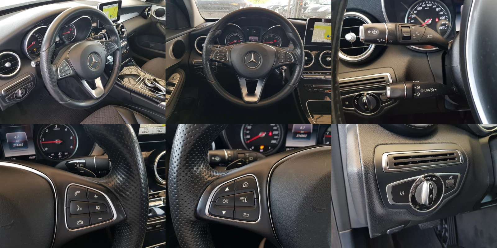 Mercedes-Benz C 220 D Executive LED Intelligent Headlights FULL LED, снимка 14 - Автомобили и джипове - 54518772