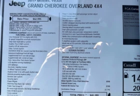 Jeep Grand cherokee OVERLAND * 5.7 HEMI * 4WD * ОБДУХВАНЕ * CARFAX * , снимка 14