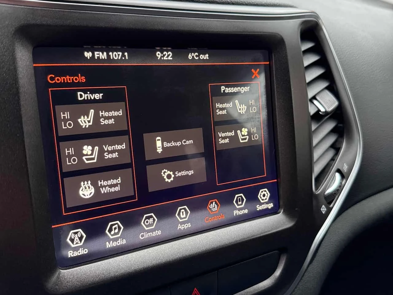 Jeep Cherokee * Trailhawk Elite * ПАНОРАМА* ПОДГРЕВИ* ОБДУХВАНЕ*, снимка 11 - Автомобили и джипове - 53962564