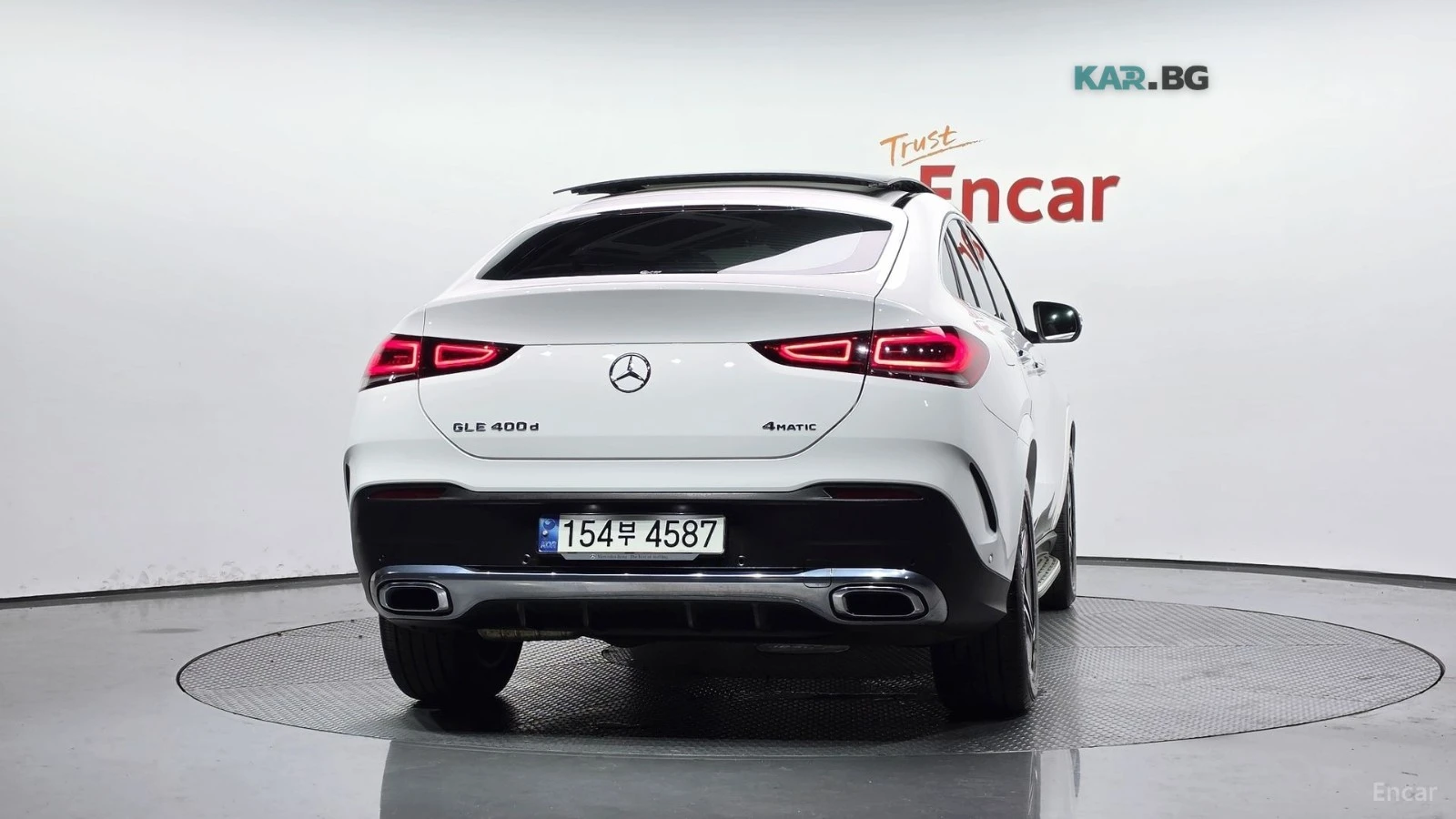 Mercedes-Benz GLE 400 D AMG-Line COUPE Автокредит Цена до България, снимка 4 - Автомобили и джипове - 55189214