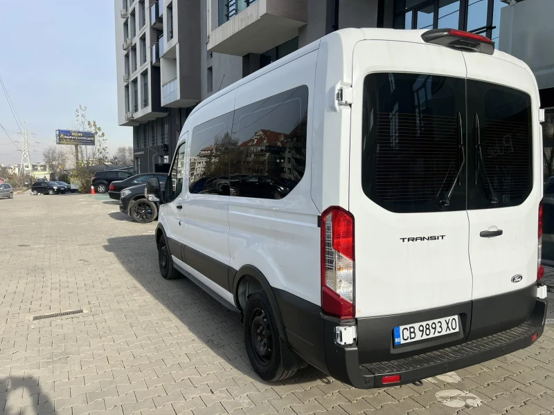 Ford Transit * АВТОМАТИК* 1600КМ * КОЖА* , снимка 8 - Бусове и автобуси - 53028327