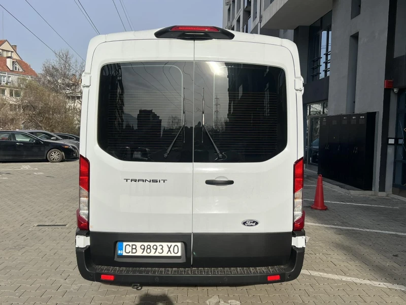 Ford Transit * АВТОМАТИК* 1600КМ * КОЖА* , снимка 7 - Бусове и автобуси - 53028327