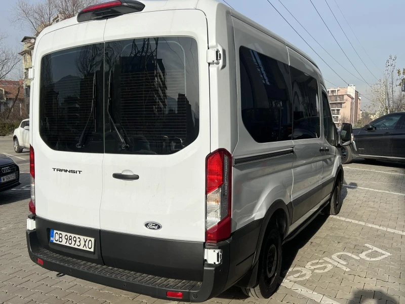 Ford Transit * АВТОМАТИК* 1600КМ * КОЖА* , снимка 6 - Бусове и автобуси - 53028327