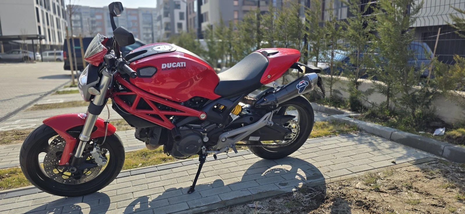 Ducati Monster 696, снимка 13 - Мотоциклети и мототехника - 53733588