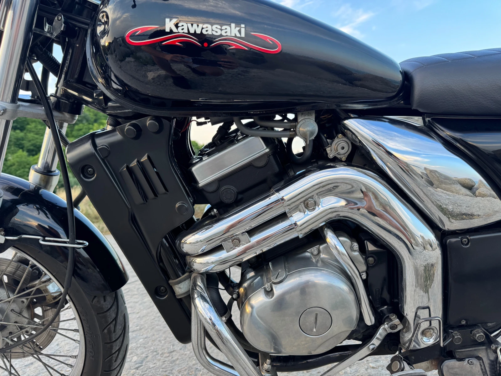 Kawasaki EL 252 B, снимка 11 - Мотоциклети и мототехника - 55153600