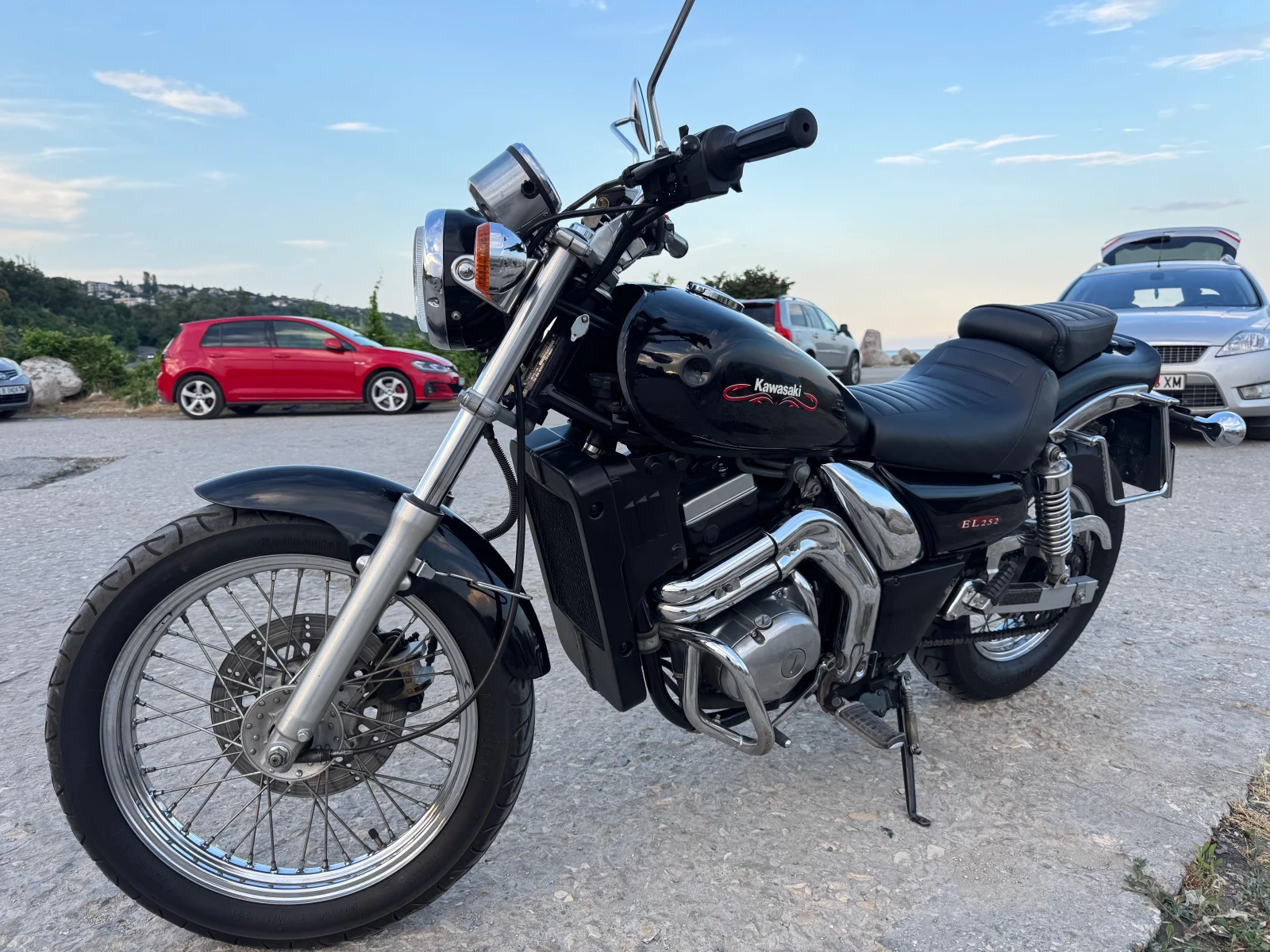Kawasaki EL 252 B, снимка 4 - Мотоциклети и мототехника - 55153600