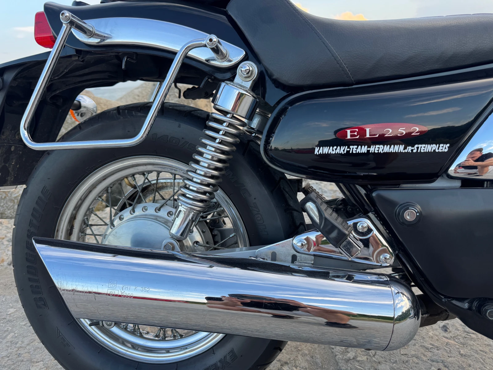 Kawasaki EL 252 B, снимка 8 - Мотоциклети и мототехника - 55153600