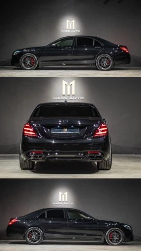 Mercedes-Benz S 400 d/Face/4x4/Long/63 AMG Pack/Реален пробег!, снимка 4