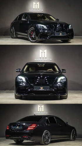 Mercedes-Benz S 400 d/Face/4x4/Long/63 AMG Pack/Реален пробег!, снимка 2