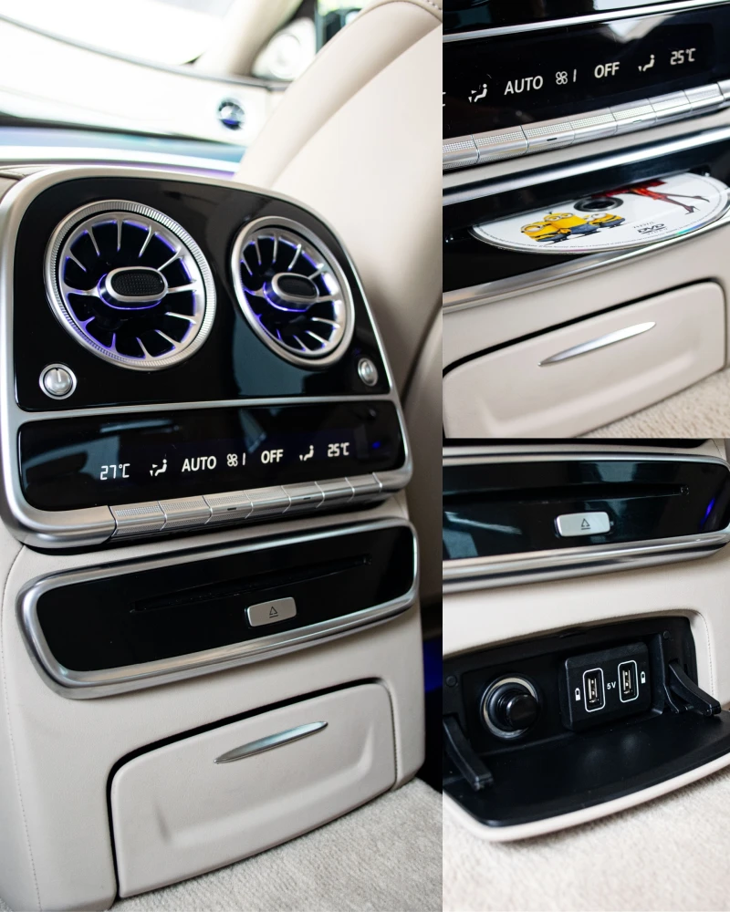 Mercedes-Benz S 400 d/Face/4x4/Long/63 AMG Pack/Реален пробег!, снимка 10 - Автомобили и джипове - 50799343