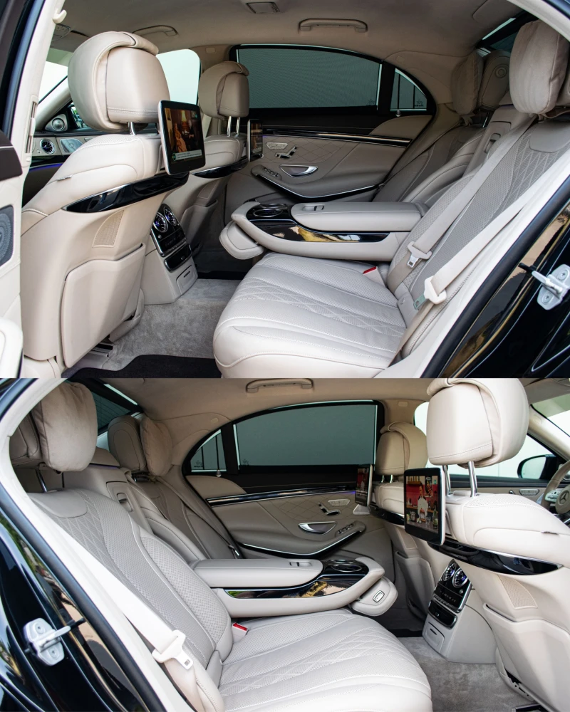 Mercedes-Benz S 400 d/Face/4x4/Long/63 AMG Pack/Реален пробег!, снимка 7 - Автомобили и джипове - 50799343