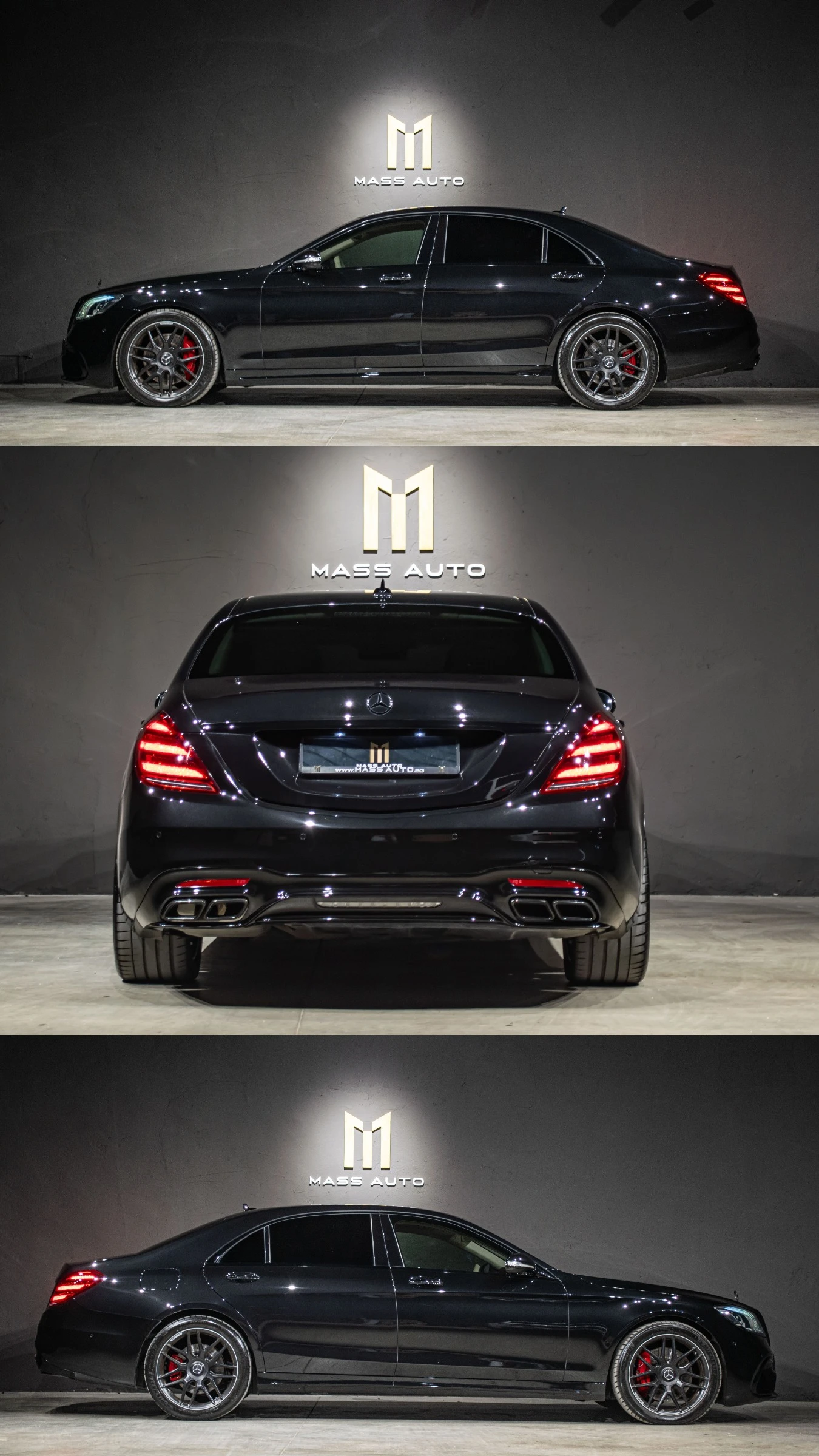 Mercedes-Benz S 400 d/Face/Long/63 AMG Pack/Реален пробег! - изображение 4