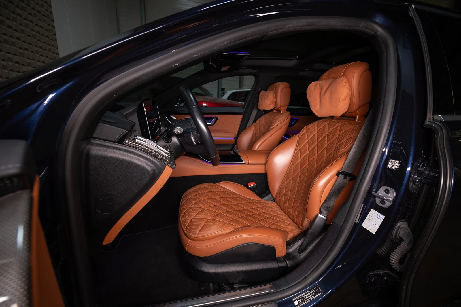 Mercedes-Benz S 400 D 4MATIC* 9G-TRONIC* Burmester* Head-Up* Гаранция, снимка 8 - Автомобили и джипове - 53800542