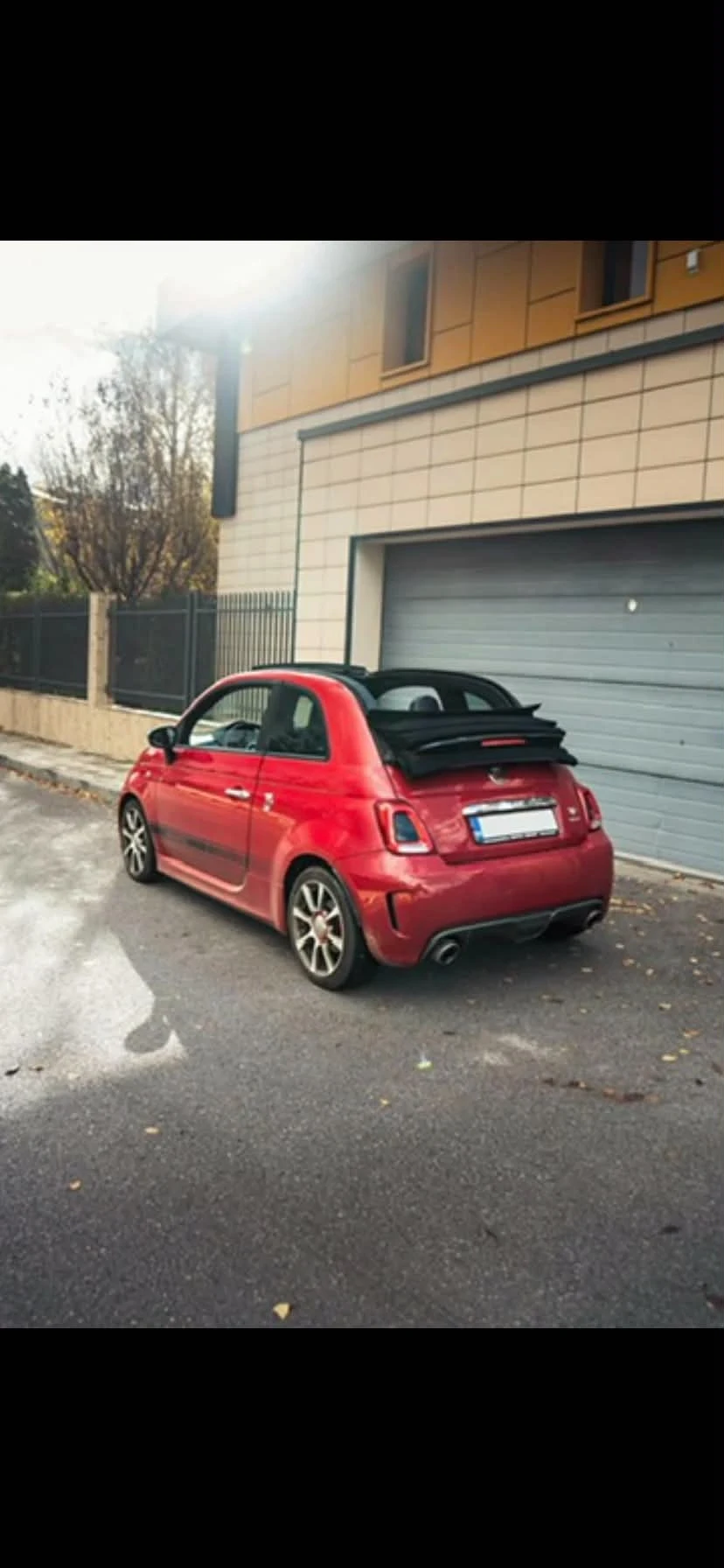Abarth 595 Кабрио, снимка 2 - Автомобили и джипове - 54887310