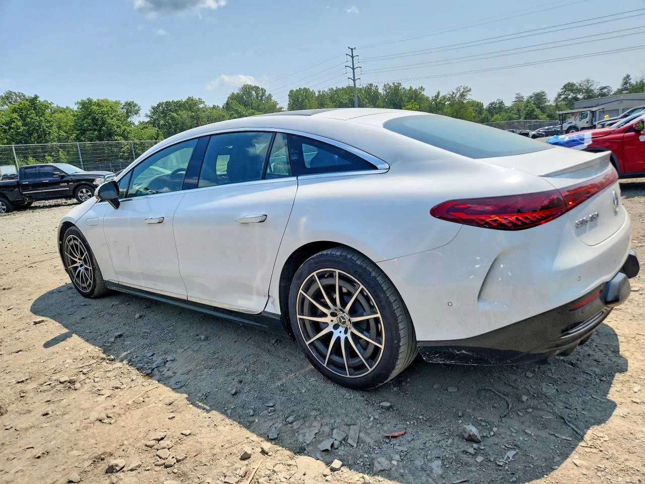 Mercedes-Benz EQS SEDAN 450 4MATIC - HYPERSCREEN , снимка 4 - Автомобили и джипове - 56221897