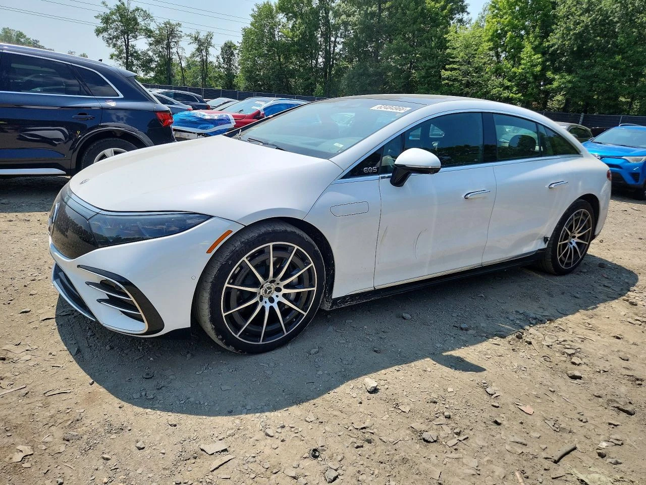 Mercedes-Benz EQS SEDAN 450 4MATIC - HYPERSCREEN , снимка 3 - Автомобили и джипове - 56221897