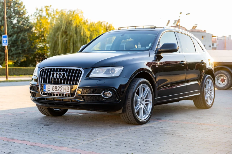 Audi Q5 3.0TDI* 3xS-Line* KEYLESS* PANO* 4X4* NAVI*  - 34500 лв. / 17639.57 € - 54026656 1
