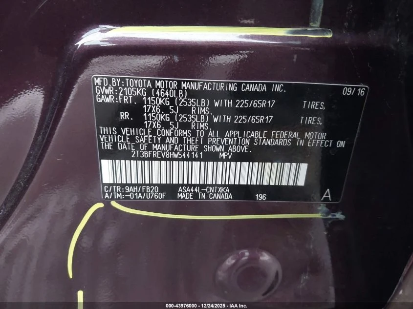 Toyota Rav4 2.5l Le - изображение 9