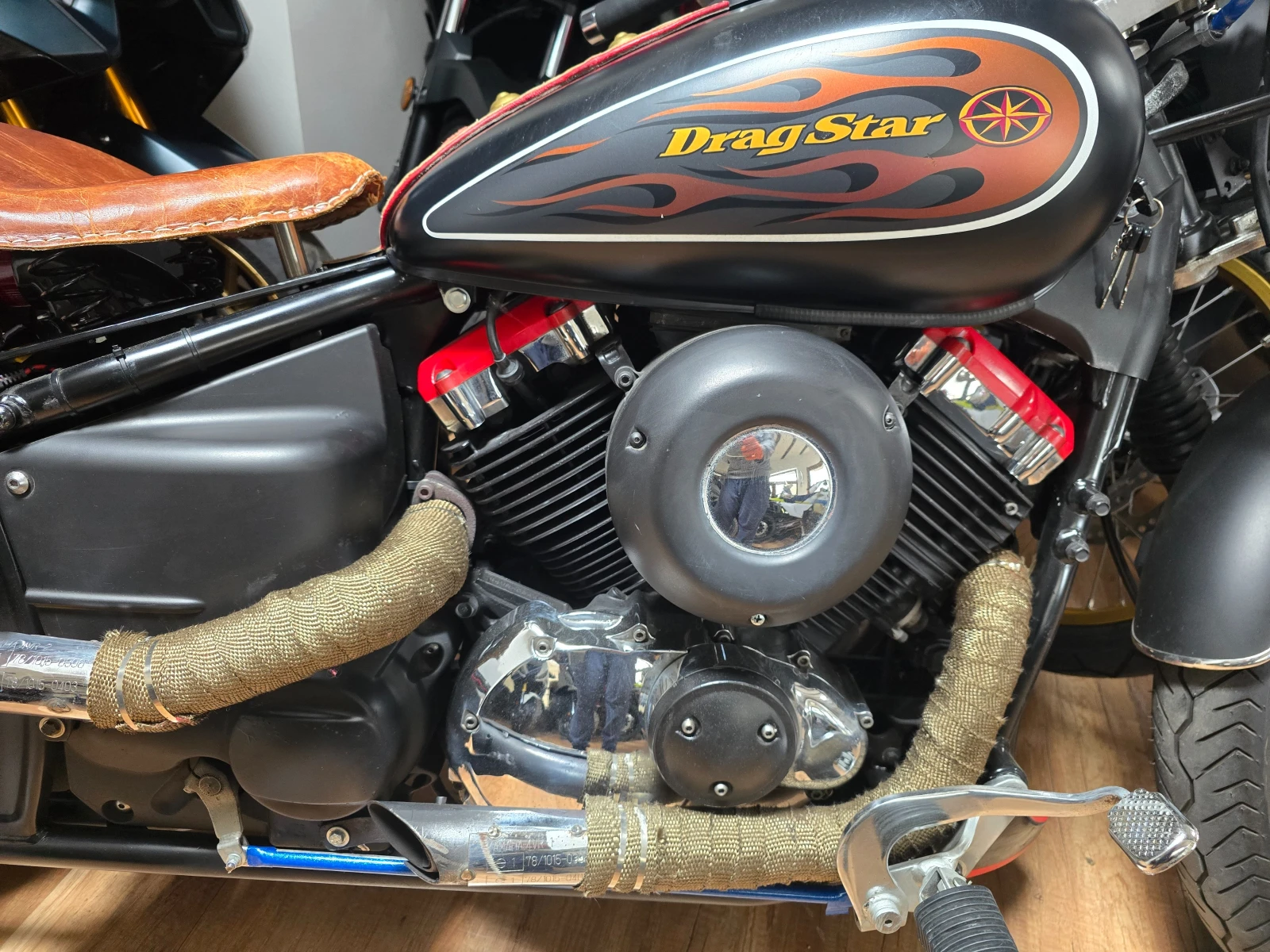 Yamaha Drag Star 650 Individual, снимка 10 - Мотоциклети и мототехника - 54285628
