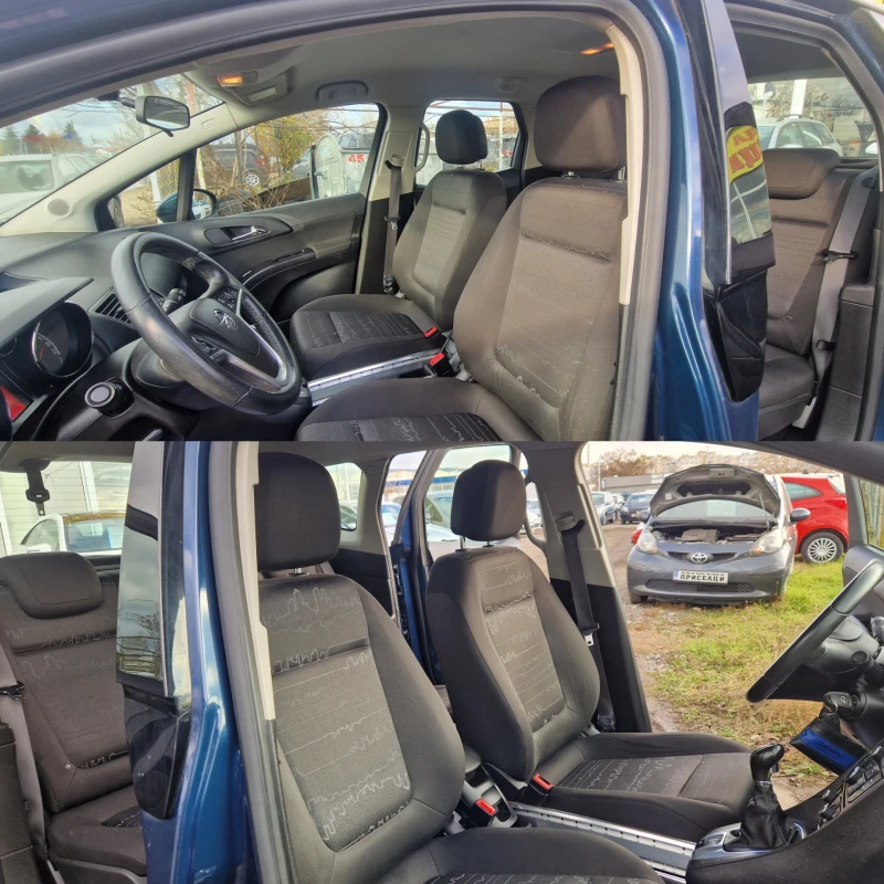 Opel Meriva 1.4 БЕНЗИН СТАРИЯ МОТОР, снимка 15 - Автомобили и джипове - 48318025