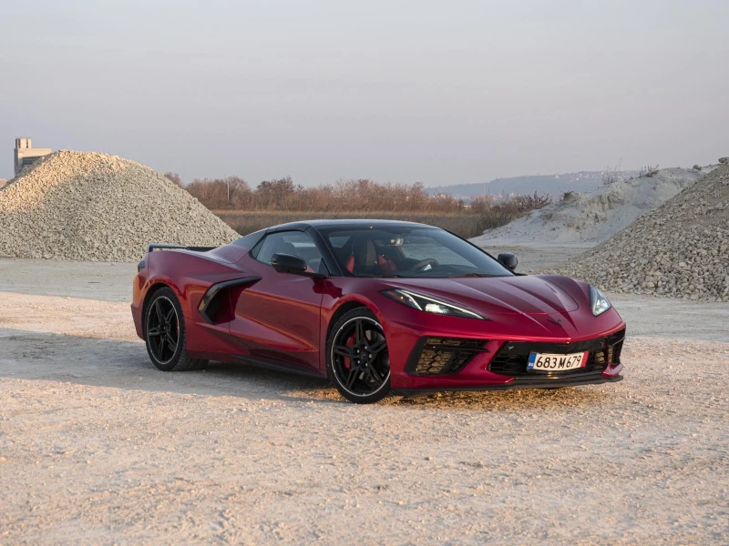 Chevrolet Corvette C8, 3LT, Z51, Lambo Doors, Convertible, Carbon, снимка 4 - Автомобили и джипове - 49510972